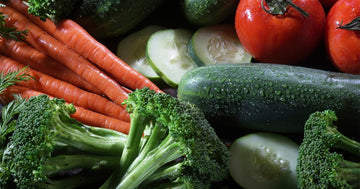 Fresh organic brand and picnic